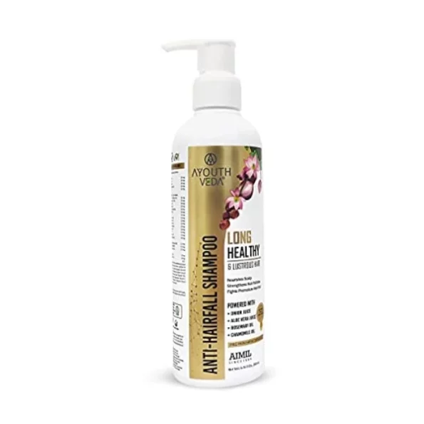 Ayouthveda Anti-hairfall Shampoo - 200ml available on Herbkart