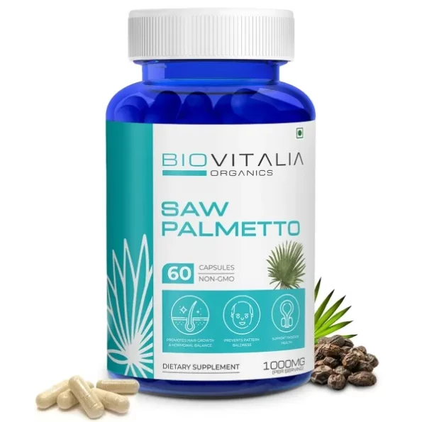 Biovitalia Organics Saw Palmetto Extract Capsules 1000mg - 60 Veg Capsules, Herbkart8t7713ZoPIzKML.webp, Herbkart8t7713ZoPIzKML