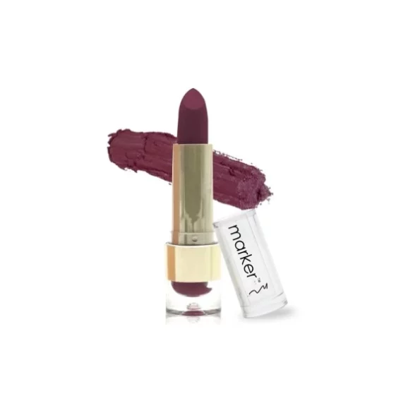 BEAUTYRELAY LONDON - Marker Xplore HD Matte Lipstick,Velvet Plum available on Herbkart