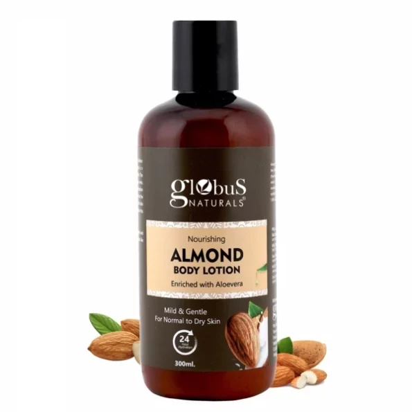 Globus Naturals Nourishing Almond Body Lotion 300 ml, Herbkart8t761brAR05jQL.webp, Herbkart8t761brAR05jQL