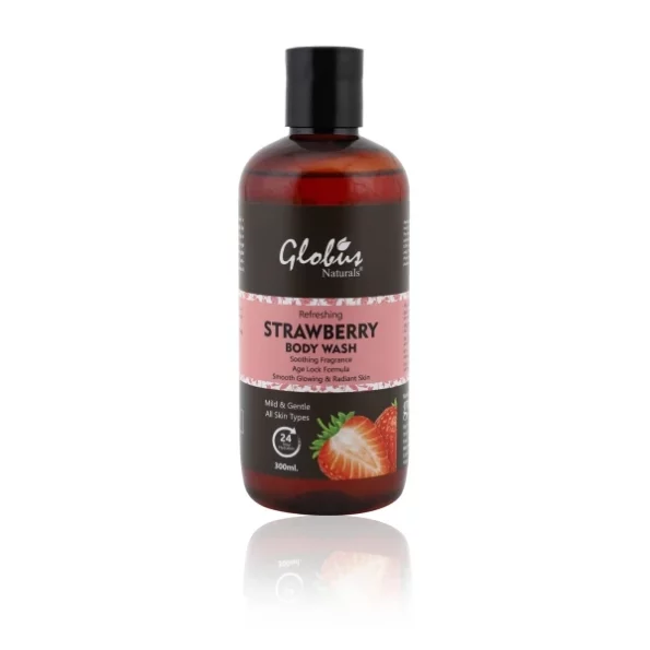 Globus Naturals Refreshing Strawberry Body wash 300 ml, Herbkart8t761caaWOxohL.webp,