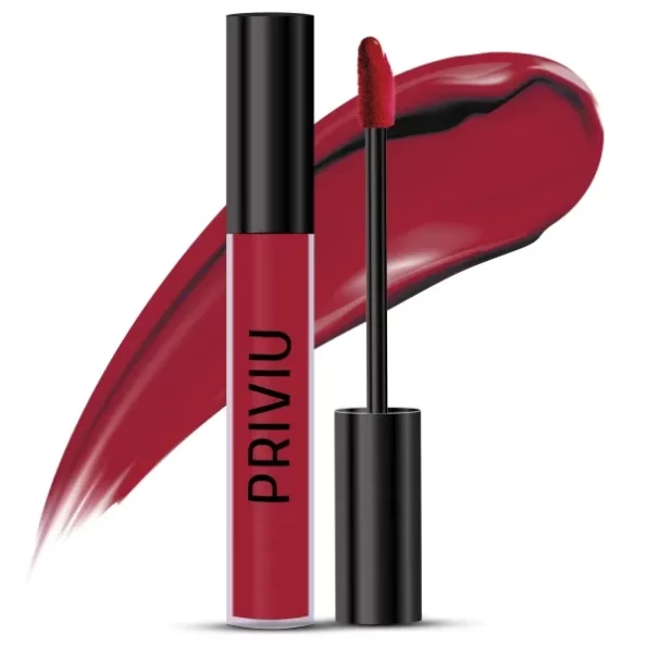 Priviu Hydra Matte Lip Color, 4 ml, Cherry -42 available on Herbkart