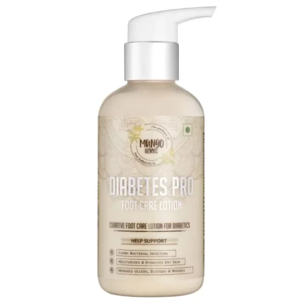 Mango Herbs Diabetic Pro Foot Care Lotion available on Herbkart