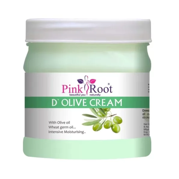 Pink Root D'Olive Cream Massage Cream 500ml available on Herbkart