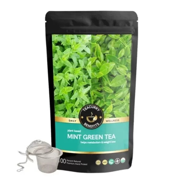 Teacurry Mint Green Tea - 200 Gms, Herbkart8t761wnTMJXdmL.webp, Herbkart8t761wnTMJXdmL