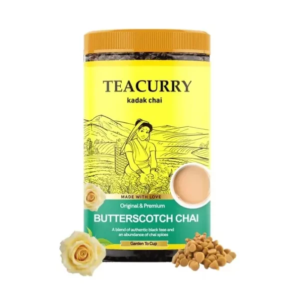 Teacurry Butterscotch Chai (100 Grams, 50 Cups) available on Herbkart