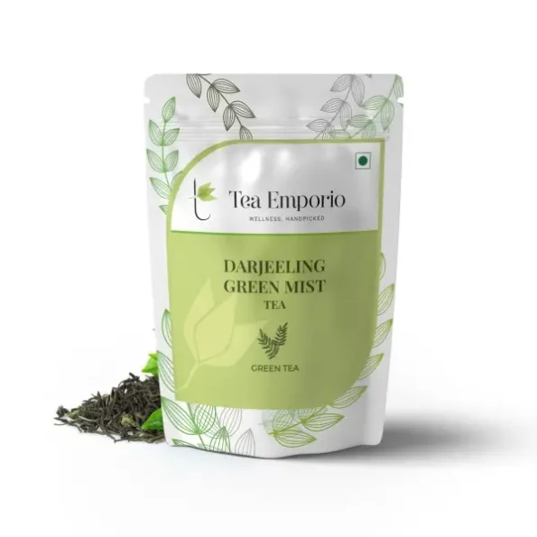 Tea Emporio Darjeeling Mist Green Tea - 100g available on Herbkart