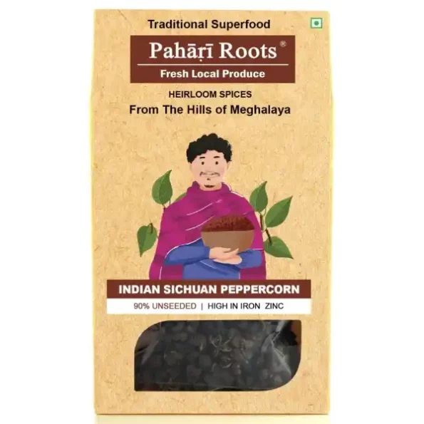 Pahari Roots Indian Sichuan Peppercorn (90% unseeded) from The Hills of Meghalaya, 100gm, Herbkart8t771q6NhS15ZL.webp, Herbkart8t771q6NhS15ZL