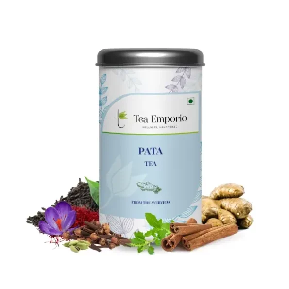 Tea Emporio Pitta Green Tea -50g Tin available on Herbkart