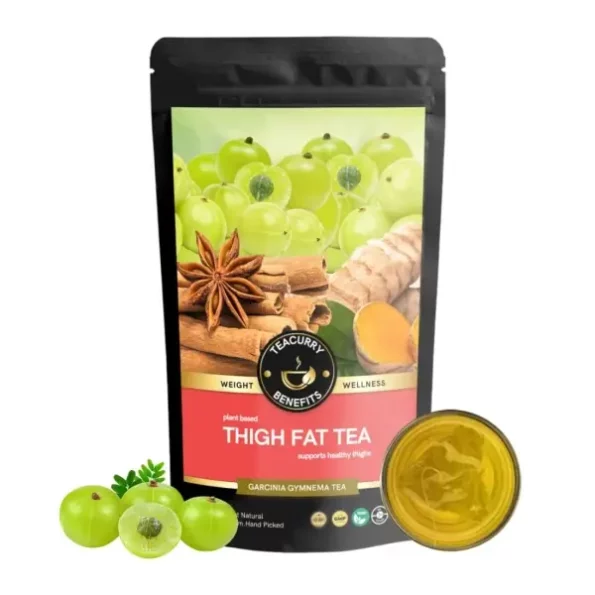 Teacurry Thigh Fat Burn Tea (2 Month Pack, 200 Grams) available on Herbkart