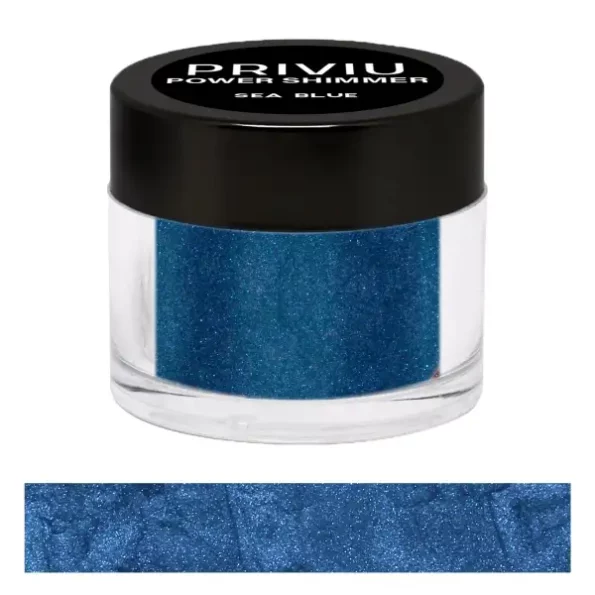 Priviu Power Shimmer Metallic Eye Makeup Loose Glitter Eyeshadow Powder, 11 Sea Blue, 3g, Herbkart8t781iMzi3JVdL.webp, Herbkart8t781iMzi3JVdL