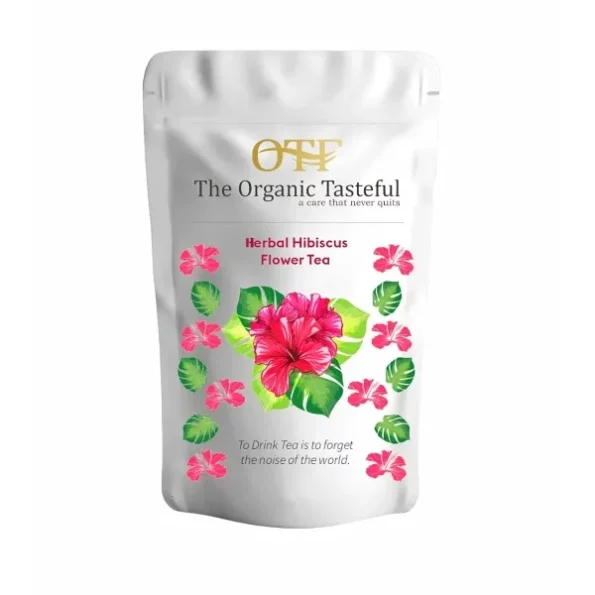 OTF Hibiscus Flower Petal Tea (20 Gram- 20 Cups) available on Herbkart