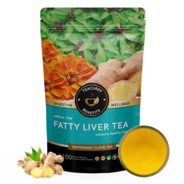 Teacurry Fatty Liver Tea (1 Month Pack, 100 Gms Loose), Herbkart8t761KSmMSTSsL.webp, Herbkart8t761KSmMSTSsL