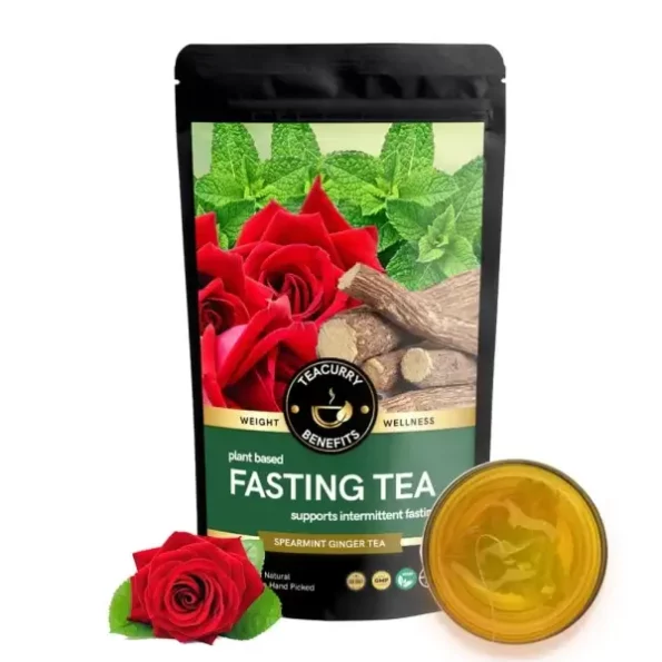 Teacurry Fasting Tea (1 Month Pack, 100 Grams Loose) available on Herbkart