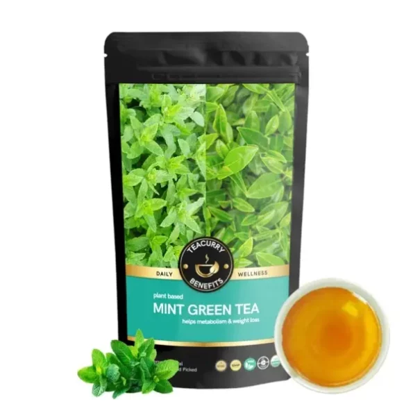 Teacurry Mint Green Tea - 200 Gms, Herbkart8t761LoYQmKzGL.webp, Herbkart8t761LoYQmKzGL