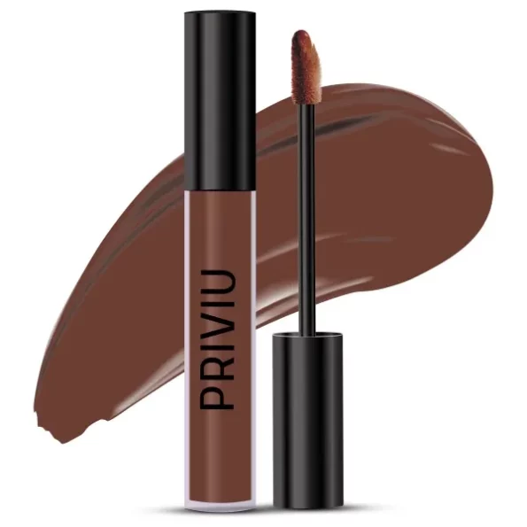 Priviu Hydra Matte Lip Color, 4 ml, Caramel -12 available on Herbkart