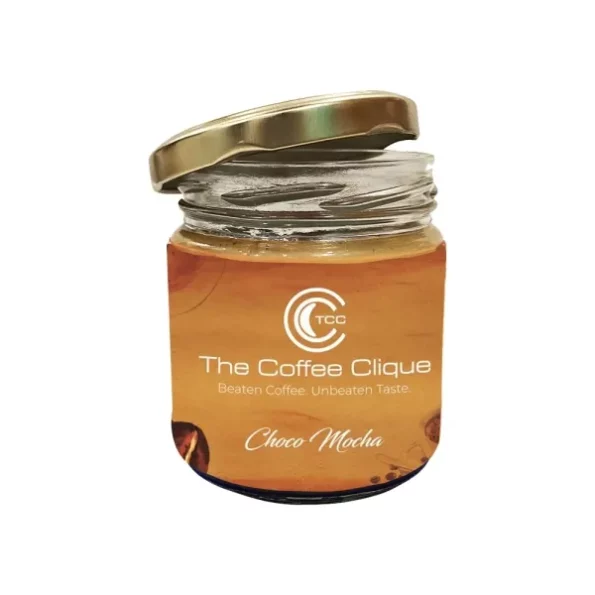 The Coffee Clique, Choco Mocha, Instant Coffee, Flavoured Beaten Coffee, 160 Grams available on Herbkart