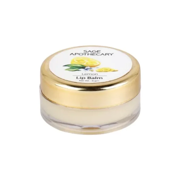 Sage Apothecary Super Soft Natural Lemon Lip Balm, 8GM, Herbkart8t751FhBjaPrUL.webp, Herbkart8t751FhBjaPrUL