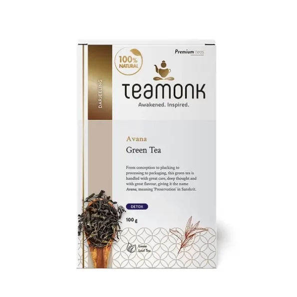 Teamonk - Avana Green Tea Leaves 100g, Herbkart8t781C6ymksW4L.webp, Herbkart8t781C6ymksW4L