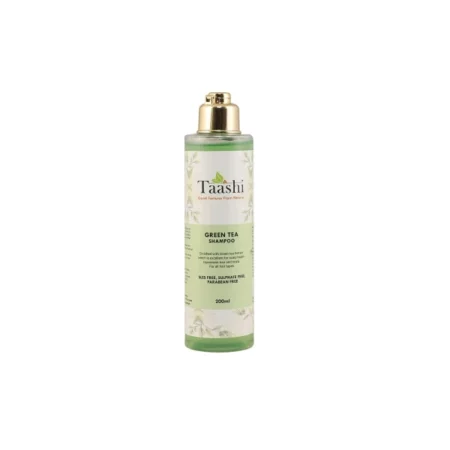Taashi Green Tea Shampoo for Rejuvenation of Hair and Scalp|Dandruff Control