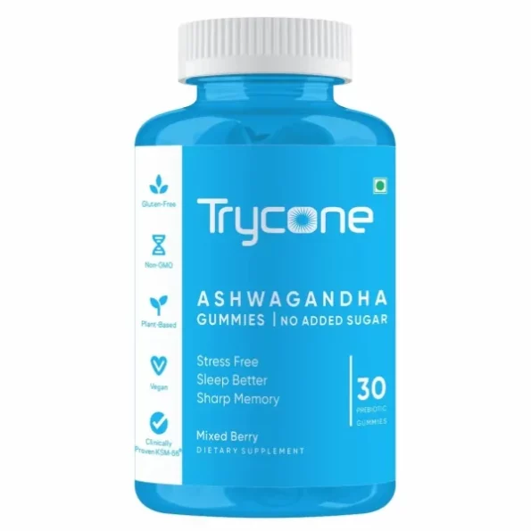 Trycone KSM66 Ashwagandha Sugar Free Gummies - Pack of 30 Gummies, Herbkart8t751Cp9i5JBbL.webp, Herbkart8t751Cp9i5JBbL