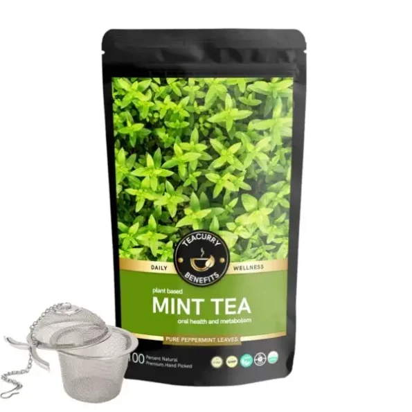 Teacurry Mint Tea - 100 Gms Loose available on Herbkart