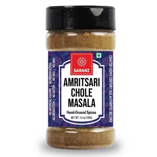 Saranz Amritsari Chole Masala -100 Grams Bottle available on Herbkart