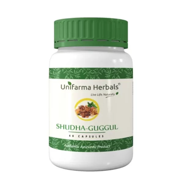 Unifarma Herbals Shudha Guggul, 60 Cap, Herbkart8t751sHEptO9JL.webp, Herbkart8t751sHEptO9JL