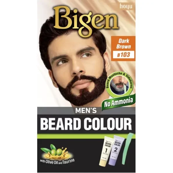 Bigen Mens Beard Colour, 40g - Dark Brown 103, Herbkart8t781P20TTKMDhL.webp, Herbkart8t781P20TTKMDhL