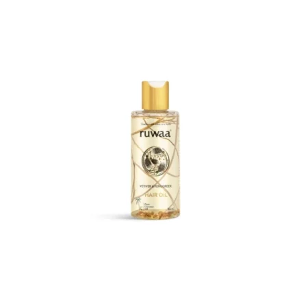 ruwaa Vetiver & Fenugreek Hair Oil, Regrowth Booster & Hairfall Control for men and women -165ml