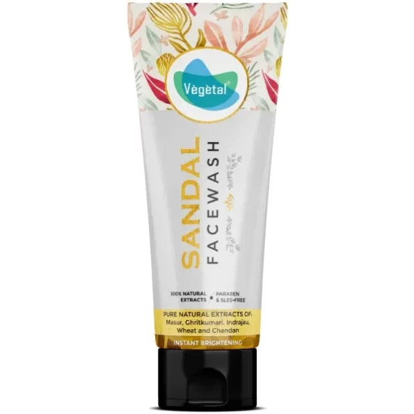 Vegetal Fairness Face Wash - 100g available on Herbkart