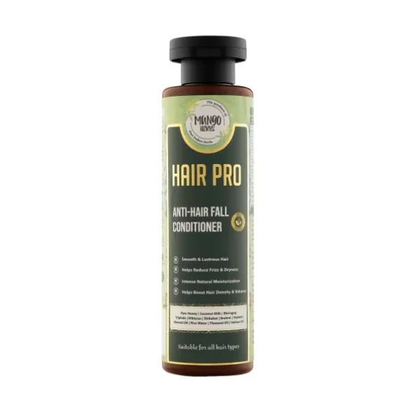 HAIR PRO Anti-Hair Fall Conditioner | 6 Pure Herbs, Honey, Coconut Milk, Rice Water, Almond & Flaxseed Oil, Vetiver | No SLS, Parabens | Intense Moisturization for All Hair Types | 200ml, Herbkart8t771b2KnsAhpL.webp, Herbkart8t771b2KnsAhpL