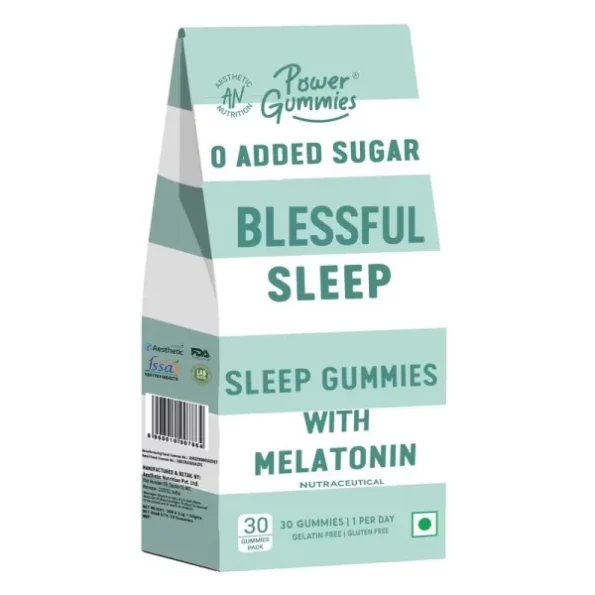 Power Gummies Blessful Beauty Sleep Gummies with Melatonin, Vitamin for Deep Sleep 30 Gummies, Herbkart8t751g230oMVNL.webp, Herbkart8t751g230oMVNL