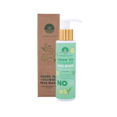 Green Tea & Cucumber Face Wash | Chemical Free | For Acne Prone Skin