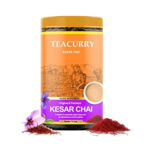 Teacurry Kesar Chai (100 Grams, 50 Cups), Herbkart8t751AAFRGJZFL.webp, Herbkart8t751AAFRGJZFL