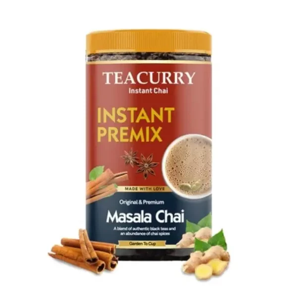 Teacurry Masala Instant Tea Premix (140 Gram) available on Herbkart