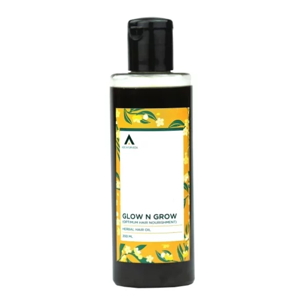 Age Ayurveda Grow N Glow hair Oil, Coconut Herbal Oil, 200 ml, Herbkart8t761wL-lsNp7L.webp, Herbkart8t761wL lsNp7L