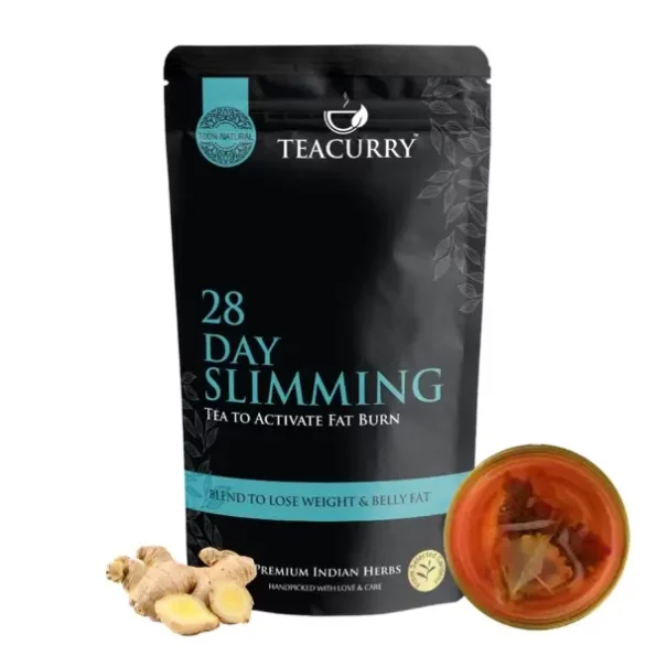 Teacurry Slimming Tea For Weight (15 Bags) available on Herbkart