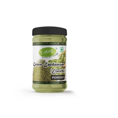 T-stopez-Purity For Surety Green Cardamom Elaichi Powder (Whole Seeds & Shell Used),100 grams