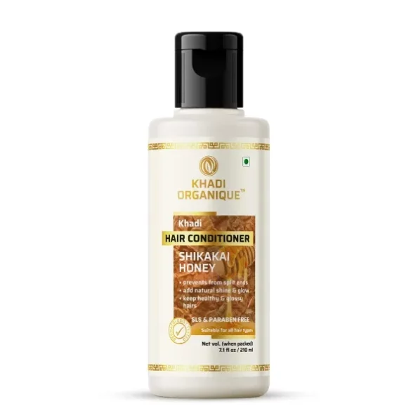 Khadi Organique Shikakai Honey hair Conditioner available on Herbkart