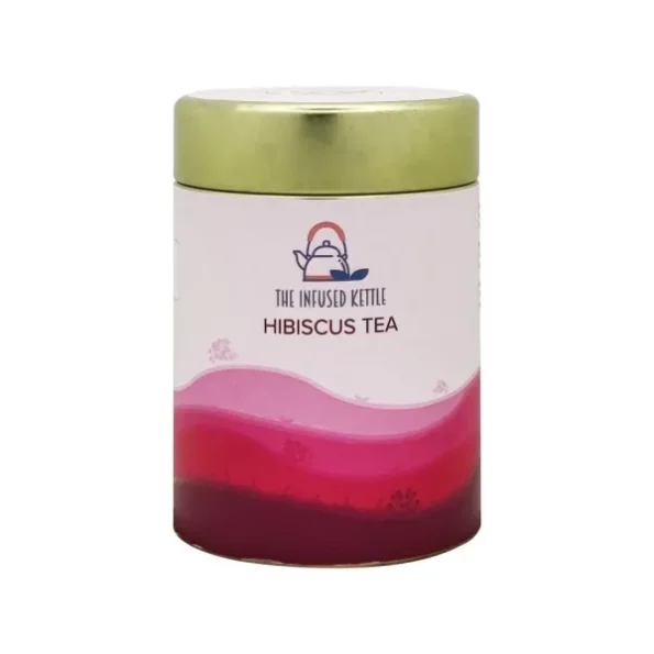 The Infused Kettle Premium Hibiscus Tea (Tisane) - 50gm available on Herbkart