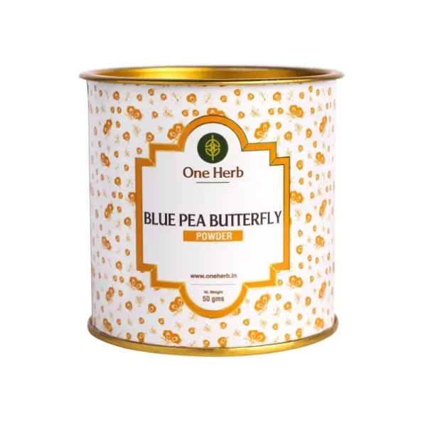 One Herb - Blue Pea Tea Butterfly Powder 50 g available on Herbkart