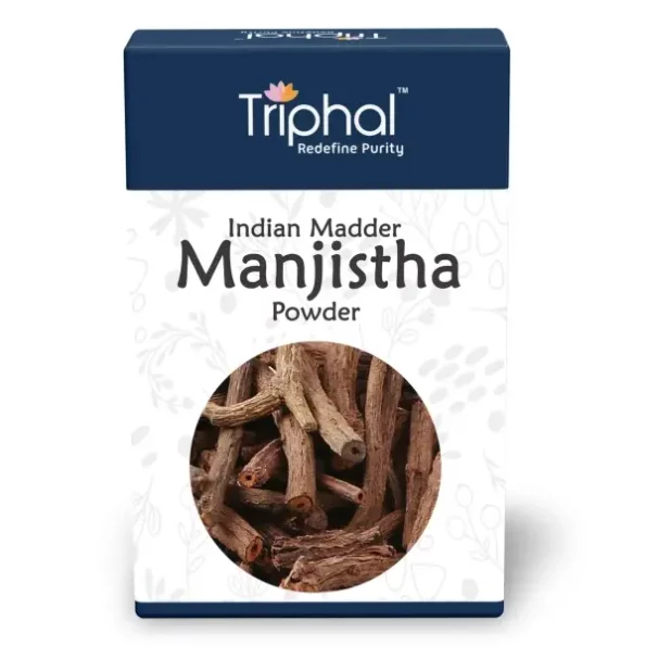 Triphal Ayurvedic Herbal Manjistha Powder, 100g, Herbkart8t761hxPeB0XFL.webp,