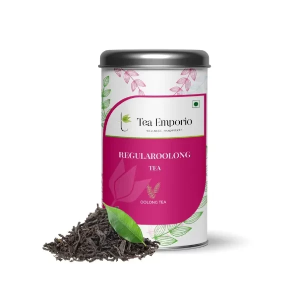 Tea Emporio Regular Oolong Tea -50g Tin available on Herbkart