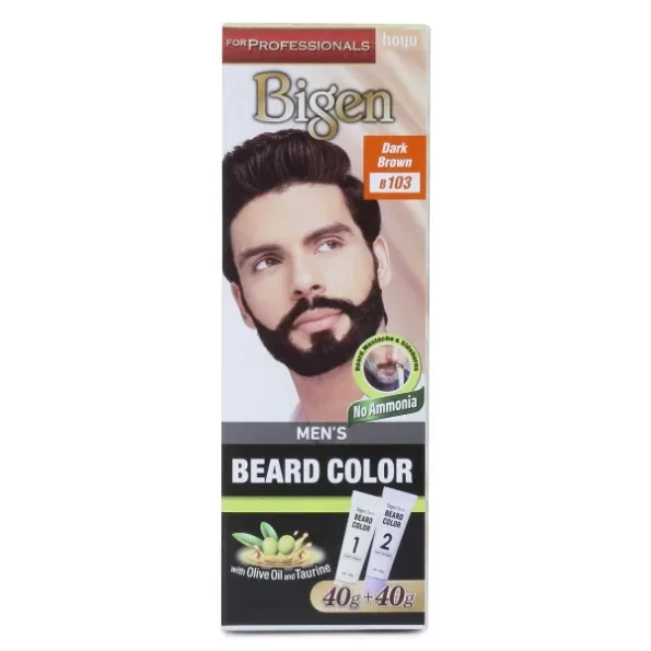 Bigen Professional Beard colour B103 Dark Brown, 40g+40g, Herbkart8t761zoNUnXQoL.webp, Herbkart8t761zoNUnXQoL