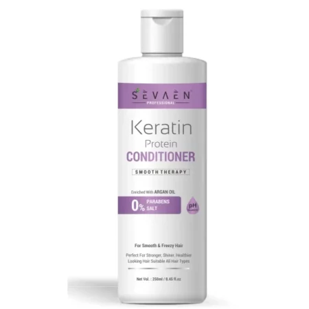 SEVAEN Keratin & Argan Smooth Therapy Floral Conditioner For All Hair Types 250Ml, 1 Count