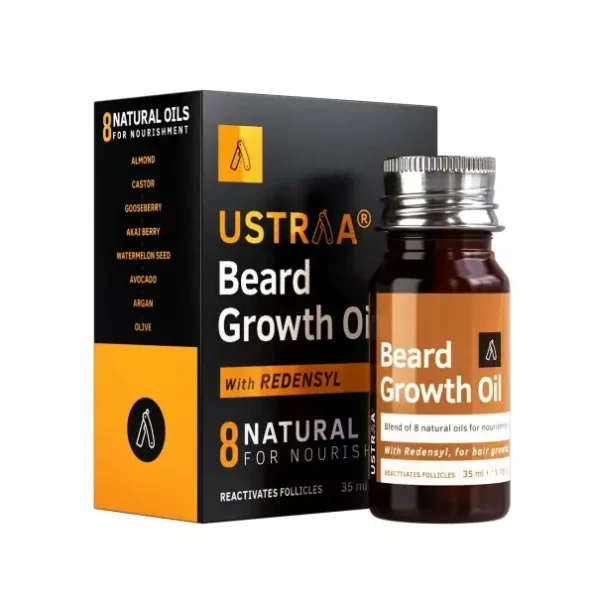 Ustraa Beard Growth Oil - 35ml available on Herbkart