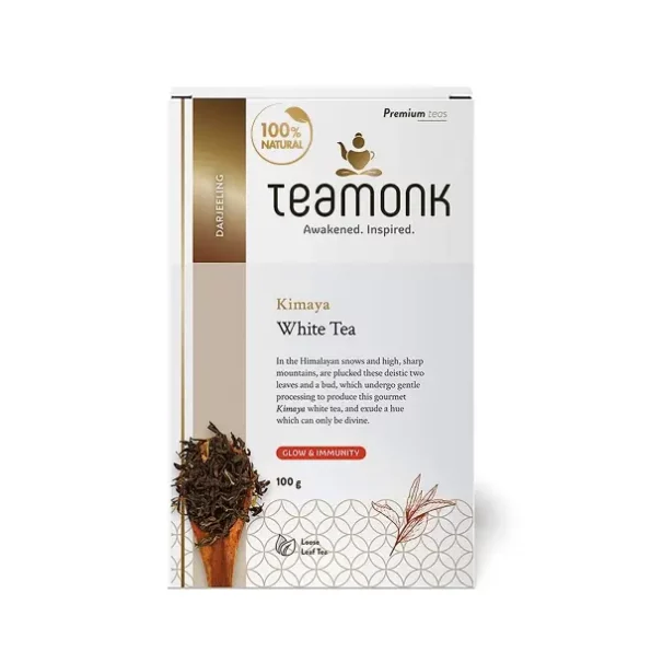 Teamonk -Kimaya Loose Leaves White Tea 100 Grams(Makes 50 Cups Of White Tea), Herbkart8t781VfMFwCOqL.webp, Herbkart8t781VfMFwCOqL