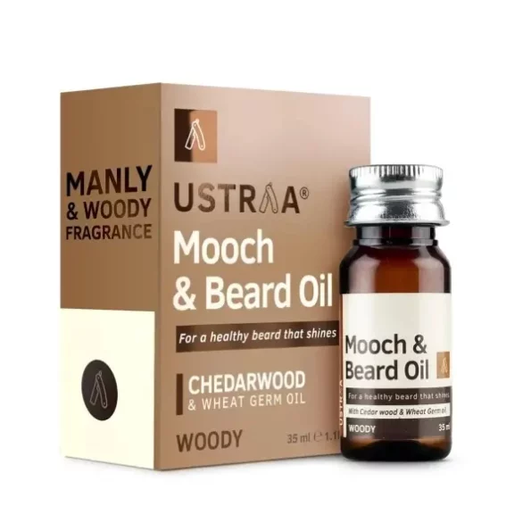 Ustraa Woody Mooch and Beard Oil - 35ml, Herbkart8t7612TX0pBC1L.webp, Herbkart8t7612TX0pBC1L