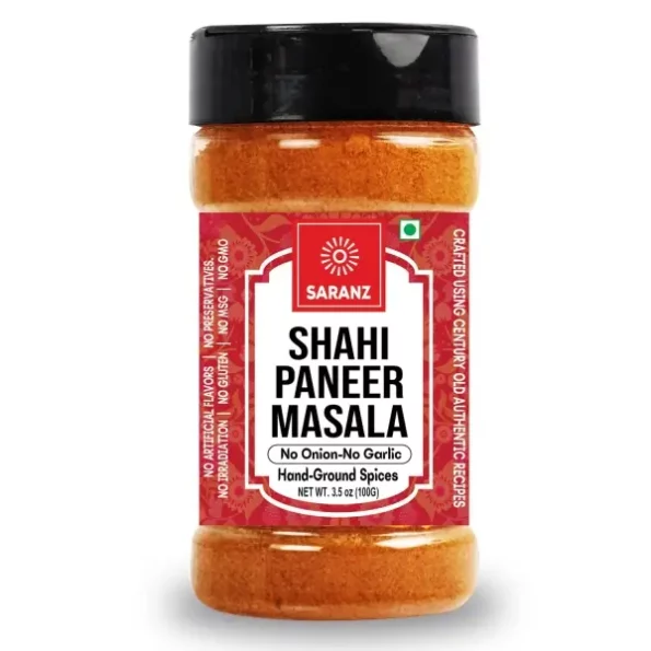 Saranz Shahi Paneer Jain Blended Masala - 100 Grams Sprinkler Jar available on Herbkart